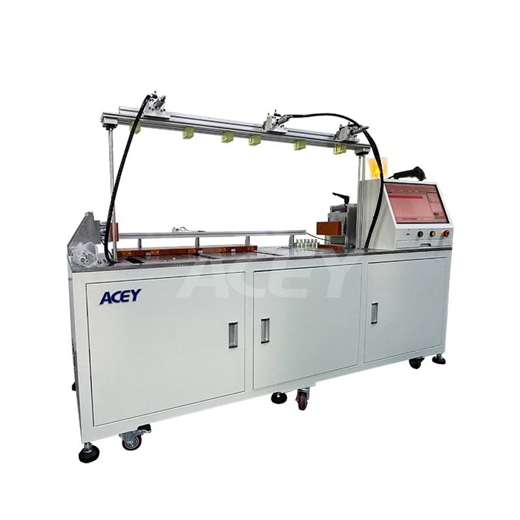 Battery Stacking And Compression Machine With PC